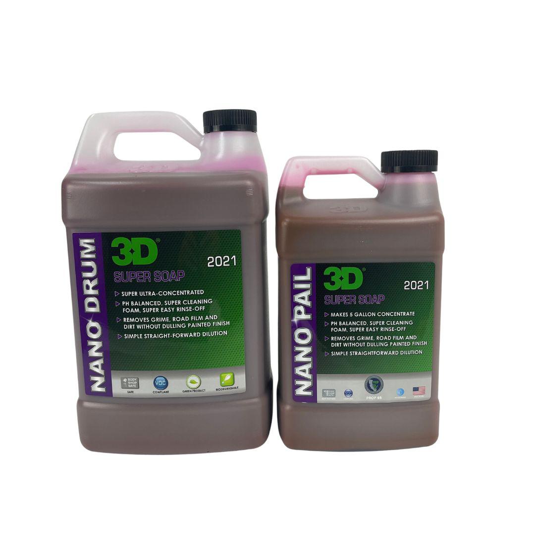 3D Super Soap Highly Concentrated PH Balance (1.89L/3.78L)-Vehicle Waxes, Polishes &amp; Protectants-3D Car Care-Detailing Shed