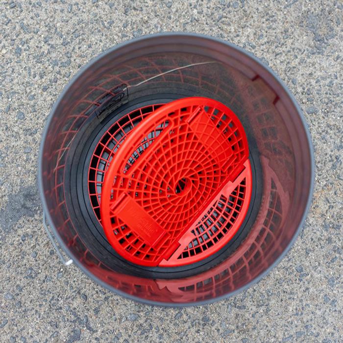 Maxshine Sand Killer With Washboard Bucket Insert-Gritt Guard-Maxshine-Red-Detailing Shed