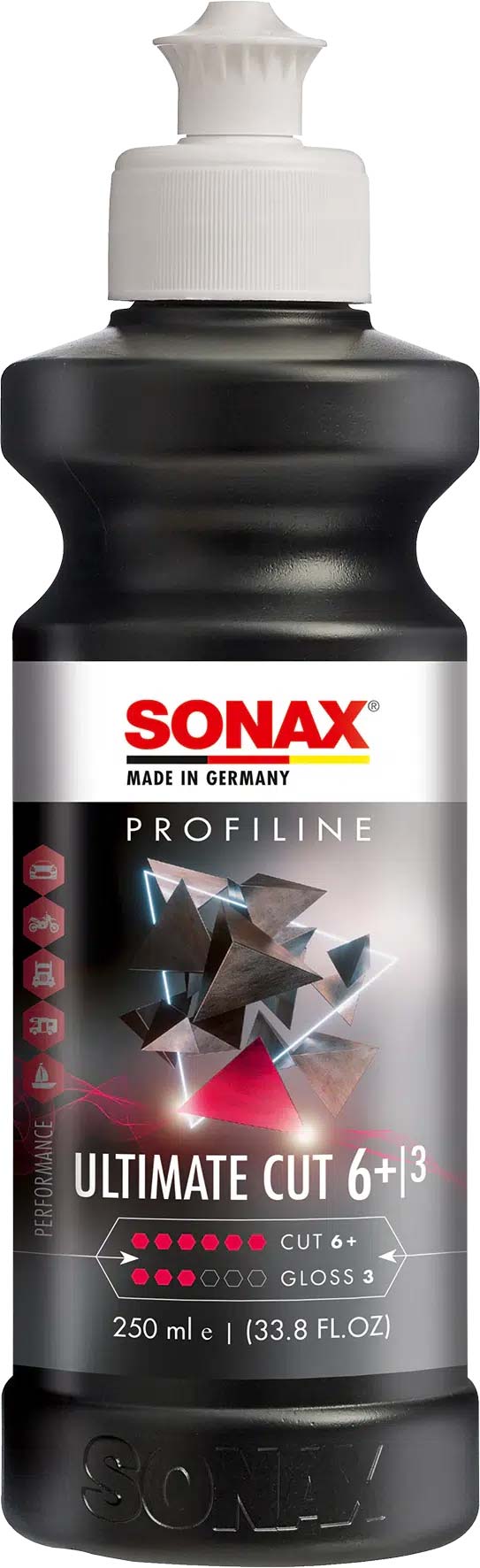 SONAX PROFILINE Ultimate Cut 6+ Heavy Cutting Compound-Heavy Cutting Compound-SONAX-250ml-Detailing Shed