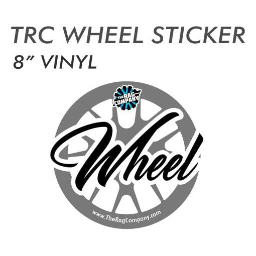 The Rag Company – 20cm TRC Bucket Vinyl Sticker-Labels-The Rag Company-Wheels Round-Detailing Shed