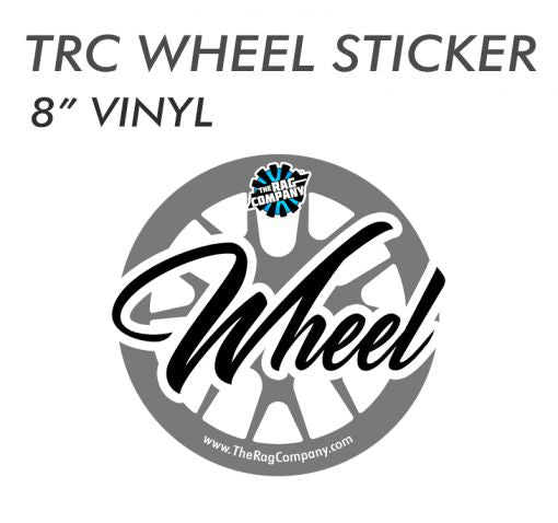 The Rag Company – 20cm TRC Bucket Vinyl Sticker-Labels-The Rag Company-Wheels Round-Detailing Shed