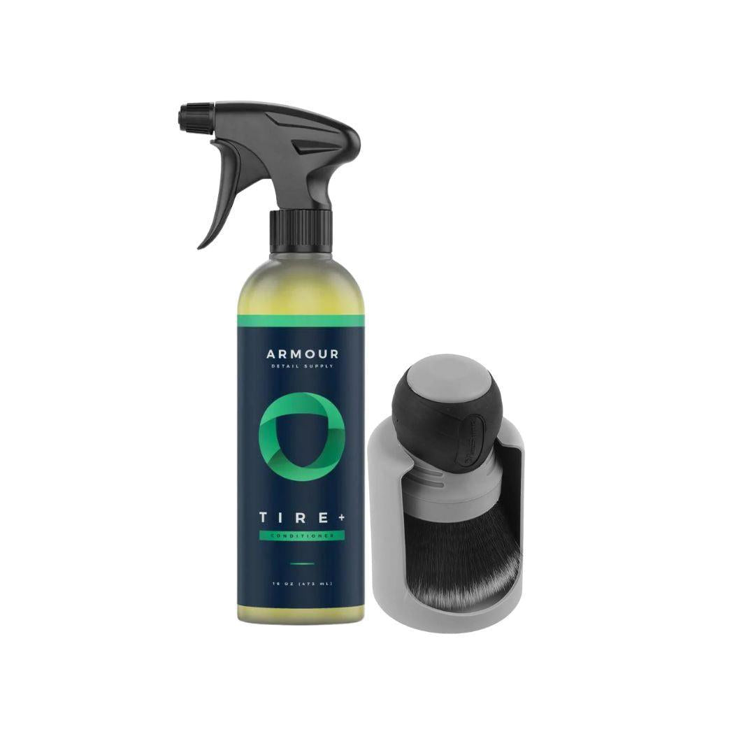 ARMOUR Detail Supply Tire+ & Brush Kit-Detailing Brush-Bundle-Detailing Shed