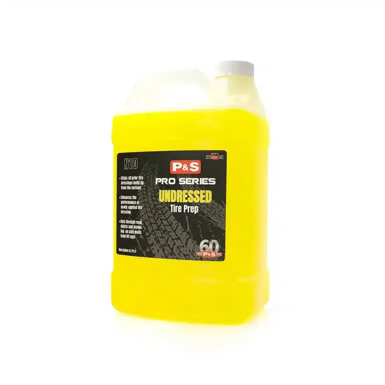 P&amp;S Undressed Tire Prep-Tyre Cleaner-P&amp;S Detail Products-3.8L-Detailing Shed