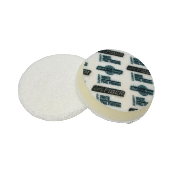 Buff and Shine Uro Fiber Microfiber white fibers (White Foam) Finishing Pad (3/5/6Inch)-POLISHING PAD-Buff and Shine-3 Inch (2 Pack)-Detailing Shed