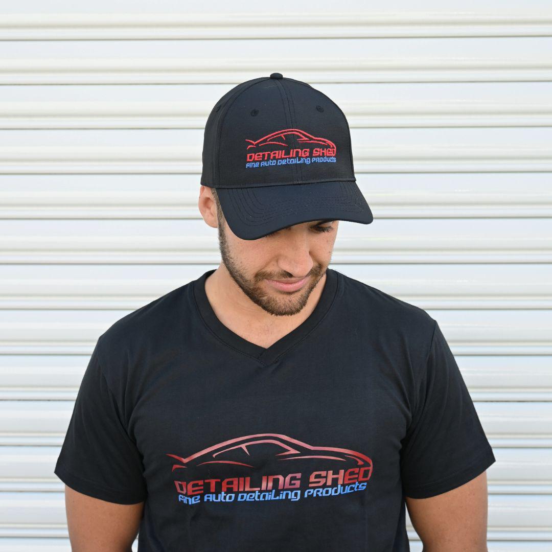 DETAILING SHED Black Cap-Shirts &amp; Tops-Detailing Shed-Black-Detailing Shed