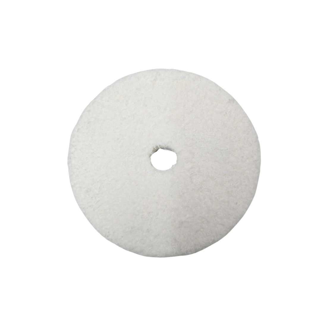 Buff and Shine Uro Fiber Microfiber white fibers (White Foam) Finishing Pad (3/5/6Inch)-POLISHING PAD-Buff and Shine-5 Inch-Detailing Shed