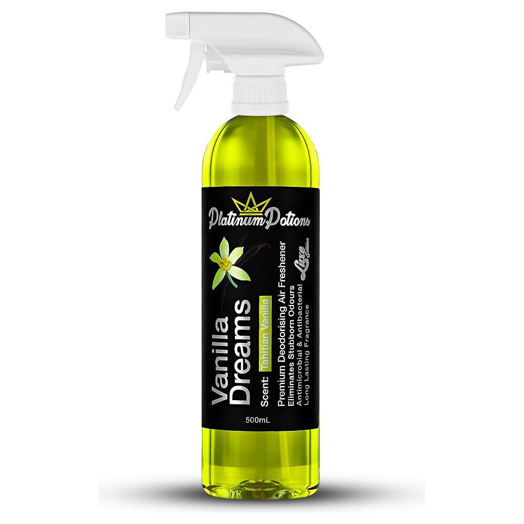 Platinum Potions Vanilla Dreams Luxe Edition 500ml-Odour Eliminator-Platinum Potions-500ml-Detailing Shed