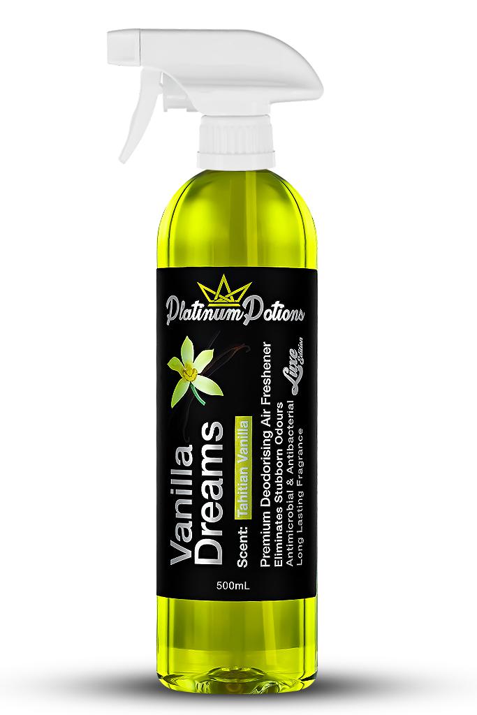 Platinum Potions Vanilla Dreams Luxe Edition 500ml-Odour Eliminator-Platinum Potions-500ml-Detailing Shed
