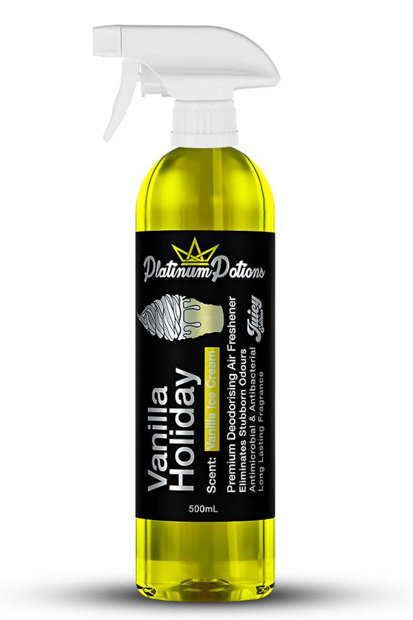 Platinum Potions Vanilla Holiday Juicy Edition 500ml-Odour Eliminator-Platinum Potions-500ml-Detailing Shed
