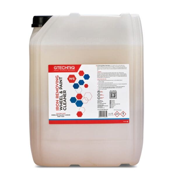 GTECHNIQ W6 Iron Removing Wheel & Paint Cleaner-Iron Remover-GTECHNIQ-20L-Detailing Shed