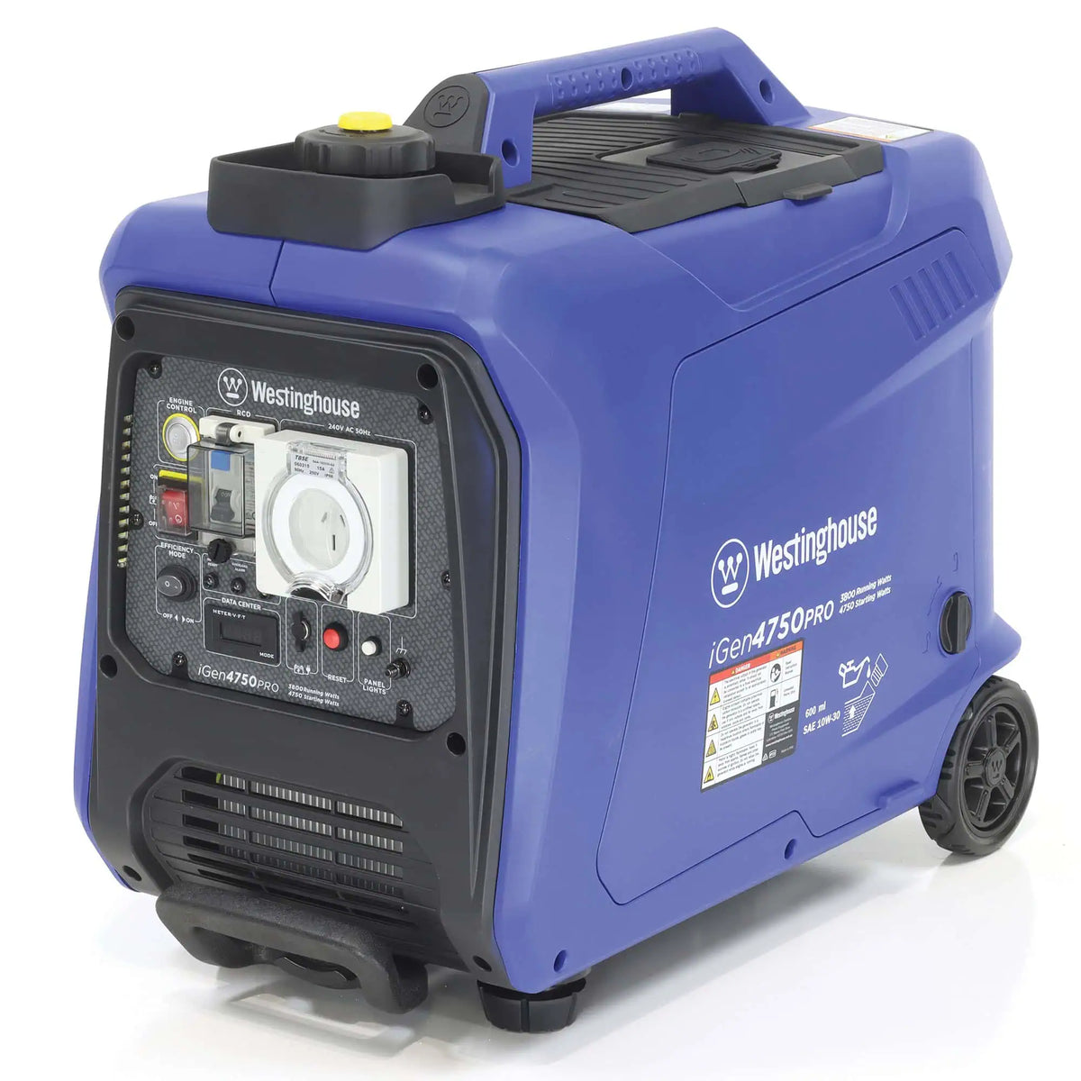 Westinghouse iGen4750PRO Inverter Generator 3,800W Pure Sine Wave