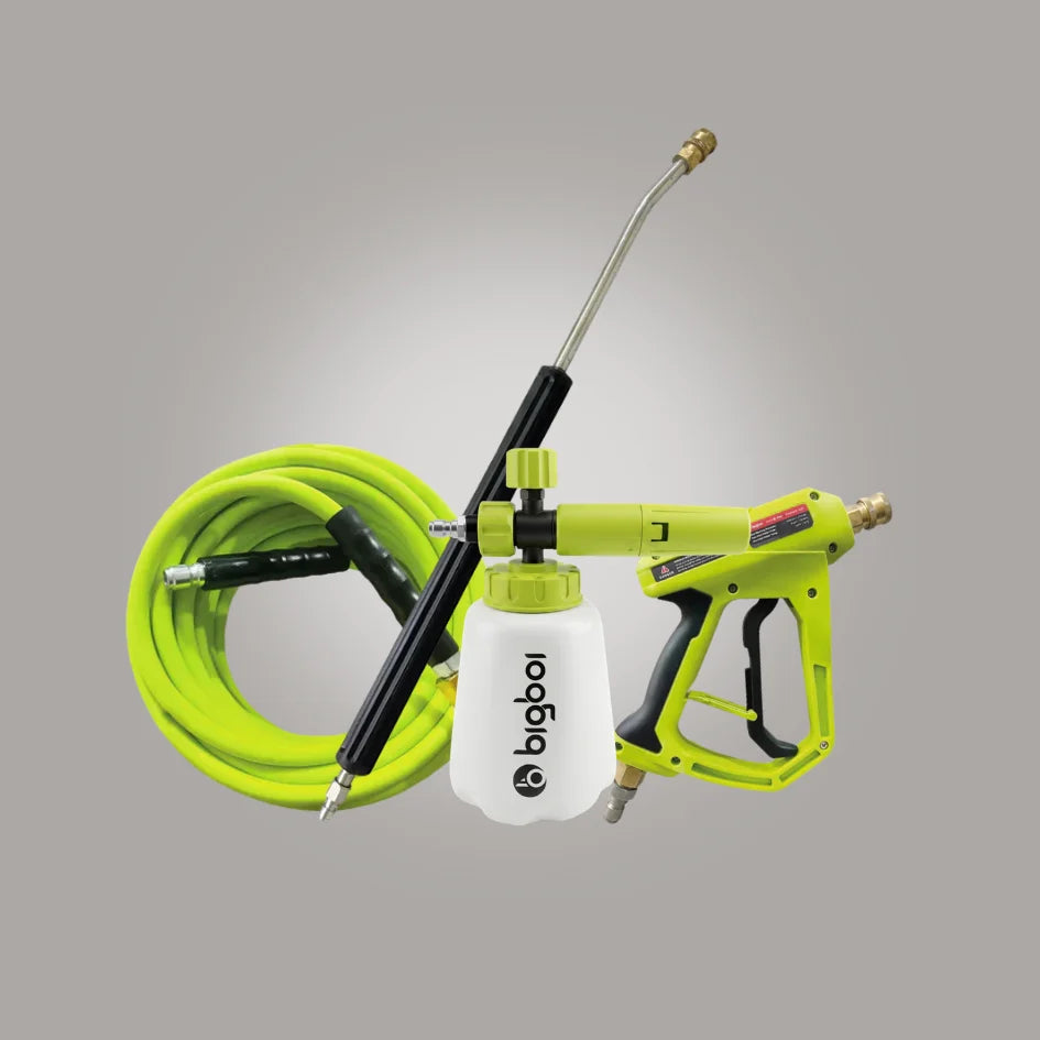 BIGBOI  Washr Flo MK11 Pressure Standalone Including Foam Canon and Hose-Detailing Shed