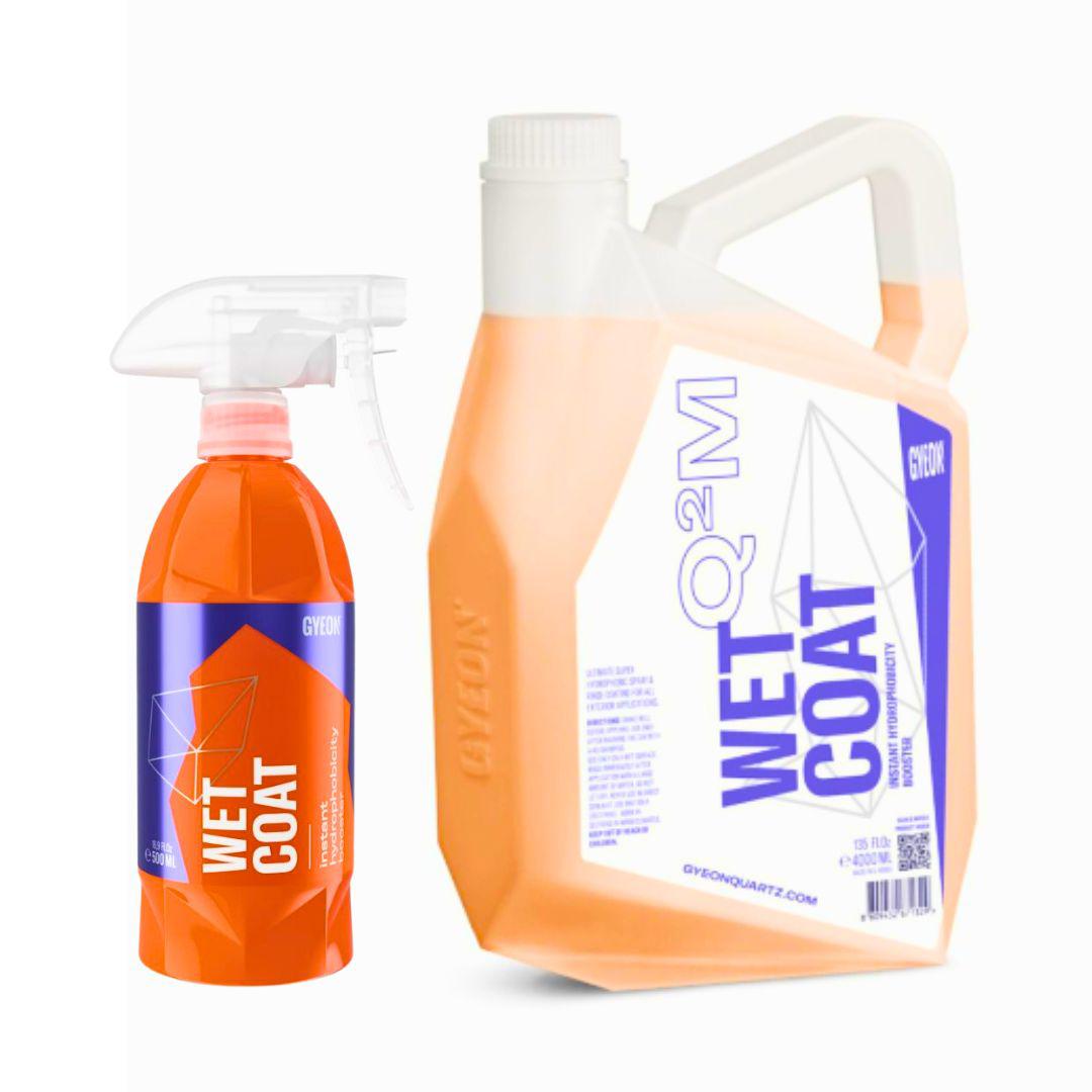 Gyeon Q2M Wetcoat 500ml/4L (Durability 3 Months) spray on, and rinse off Coating-Touchless Wipeless Sealant-Gyeon-Detailing Shed