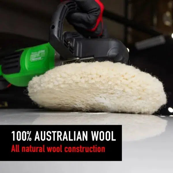 Maxshine 100% Australian Wool Buffing Pad Double Sided 9 Inch for Rotary-Polishing Pads-Maxshine-9 Inch Double Sided-Detailing Shed