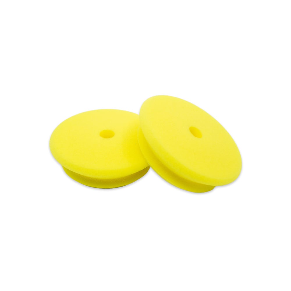 Buff and Shine EdgeGuard Yellow Light Polishing/finishing Foam Pad (3/5/6Inch)-POLISHING PAD-Buff and Shine-3 Inch (2 Pack)-Detailing Shed