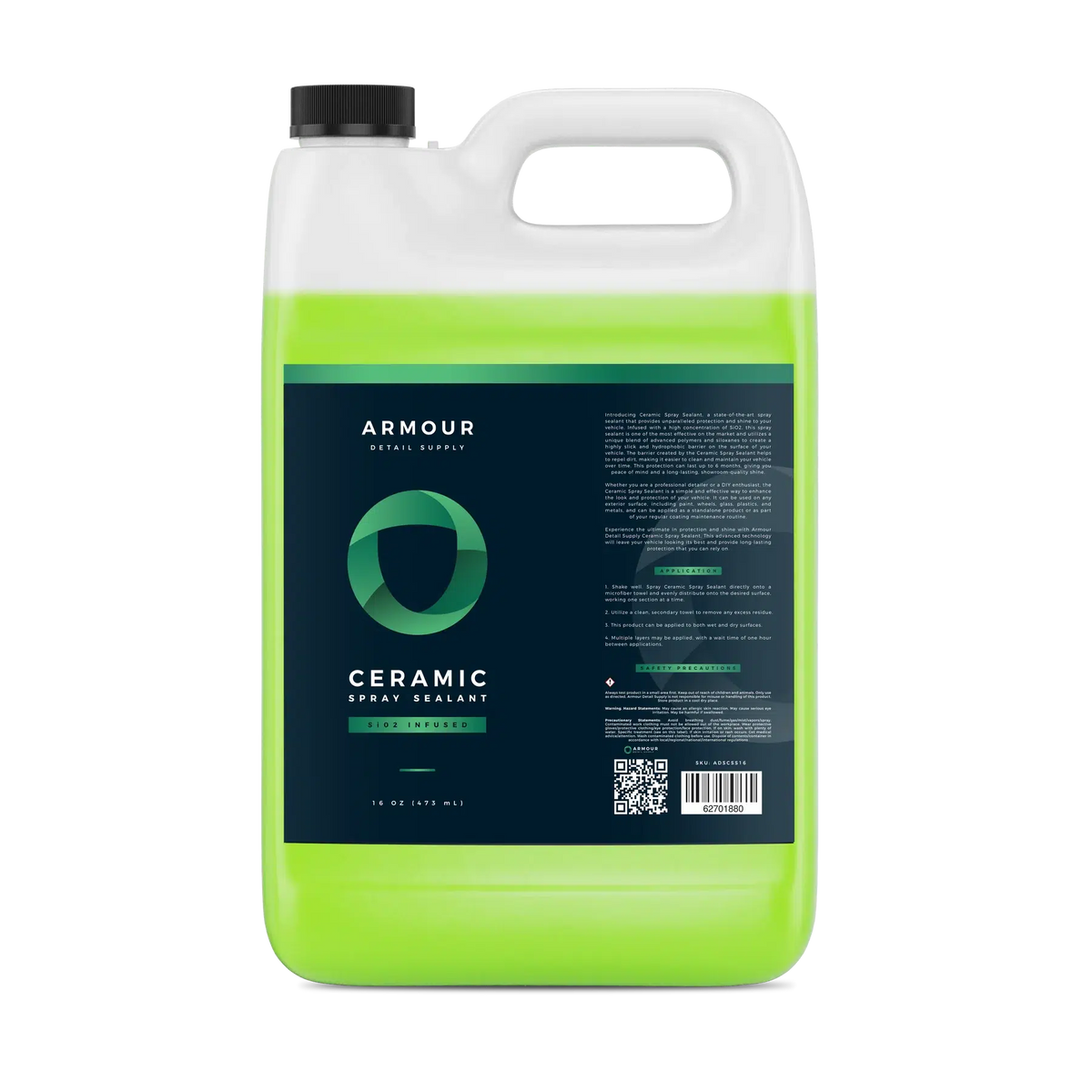 ARMOUR Detail Supply Ceramic Spray Sealant 6 months Durability-automtive Ceramic coatings-ARMOUR Detail Supply-3.8L-Detailing Shed