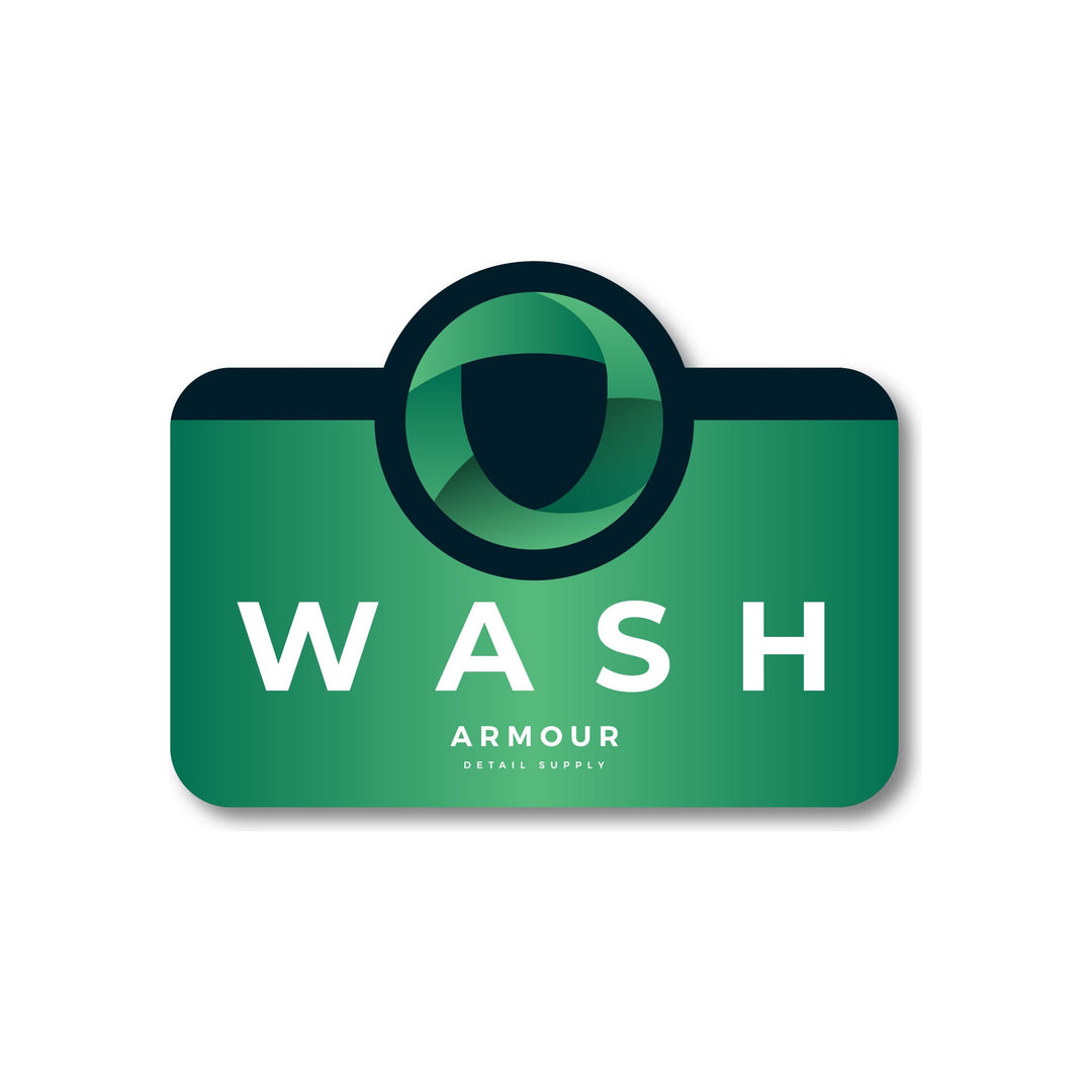 ARMOUR Detail Supply Wash Bucket Vinyl Label