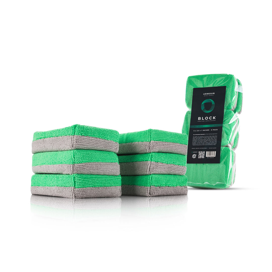 ARMOUR Detail Supply BLOCK Coating Microfiber Applicator