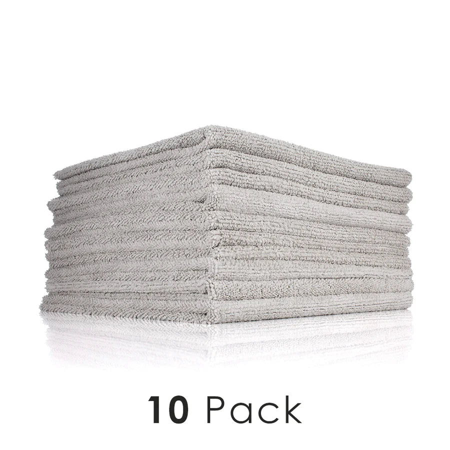 The Rag Company Edgeless 300gsm 70/30 Microfiber Detailing Cloth-Coating Towel-The Rag Company-Grey-10x Pack-Detailing Shed