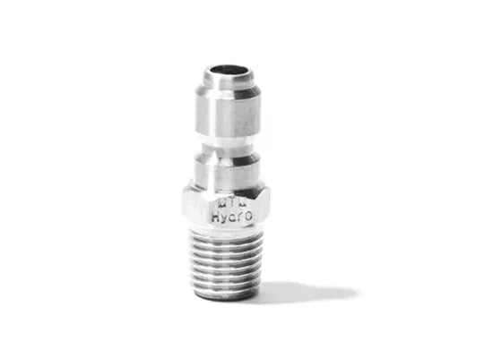 MTM HydroJet Short Profile Plated Steel QC Plug 1/4" MPT