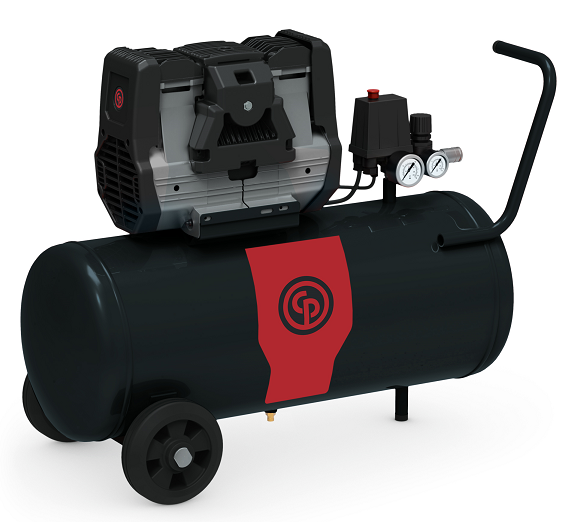 Chicago Pneumatic Whisper 2-50 Oil-Free Piston Compressor