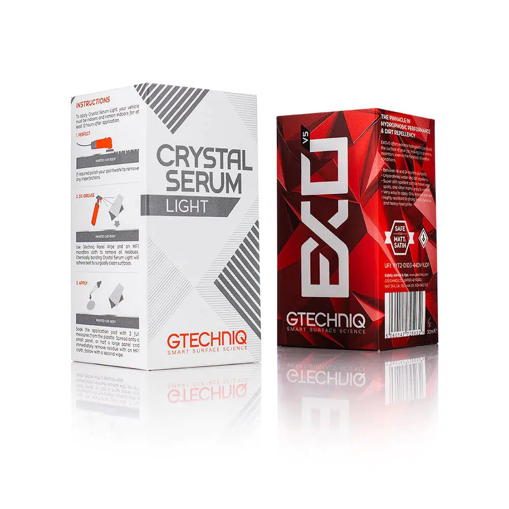 Crystal Serum Light and EXOv4 5 Year Protection DIY Bundle-Ceramic Coating-GTECHNIQ-30ml Bundle (EXOV5+CSL)-Detailing Shed