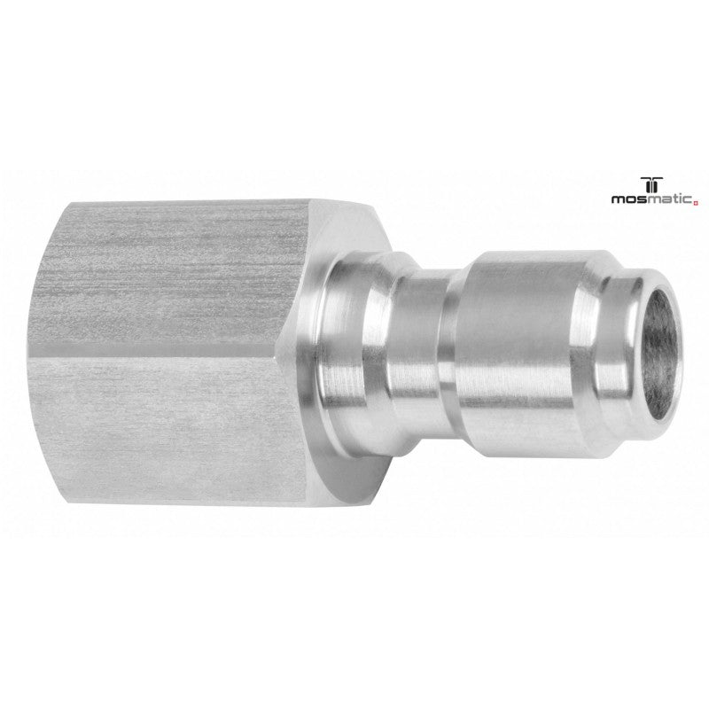 Mosmatic HP Couplings Quick Connect Plug G1/4" 70.020-Fitting 1/4"-MOSMATIC-Plug G1/4-Female-Detailing Shed