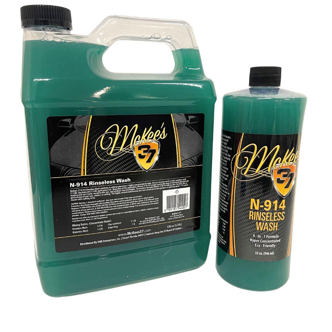 McKee’s 37 – N-914 Rinseless Wash 946ml/3.8L-Rinseless Wash-McKee's-Detailing Shed