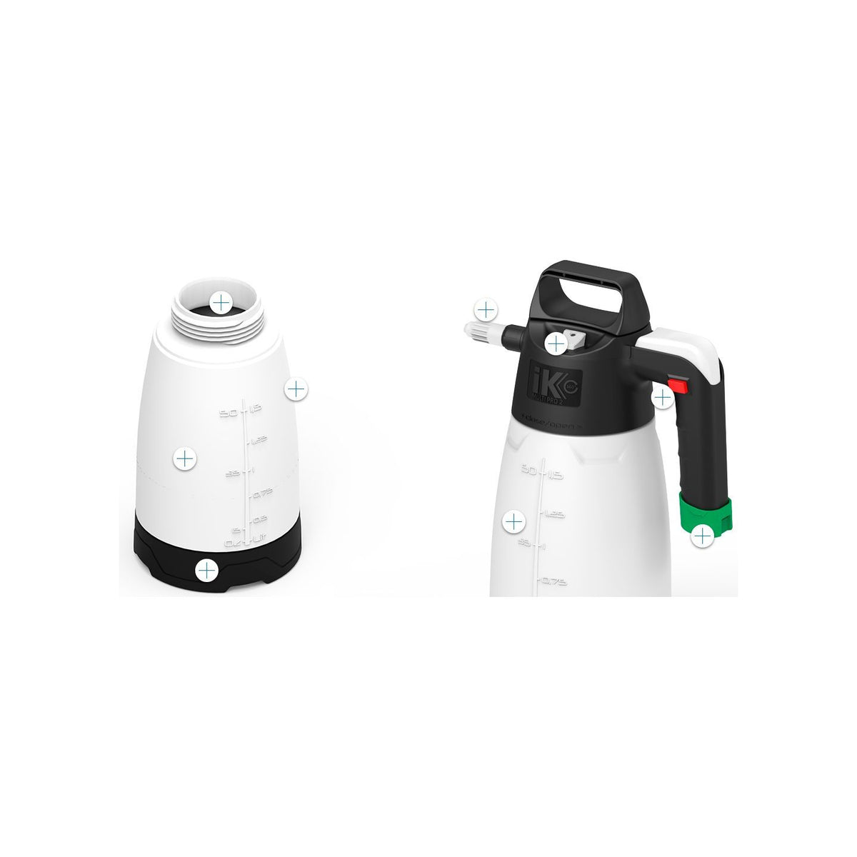 IK MULTI Pro 2 360º Degree-Bottles and Sprayers-GOIZPER GROUP IK SPRAYERS-IK MULTI Pro 2 360º Degree-Detailing Shed