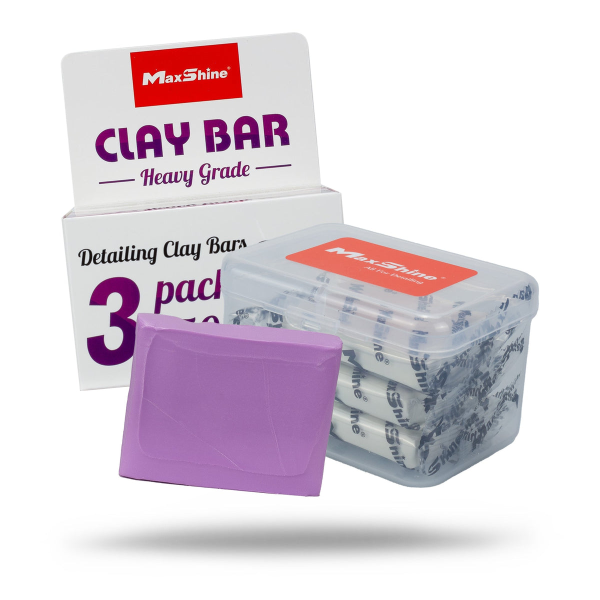 Maxshine Clay Bar 3Pack 150g (3x50g)-Clay Bar-Maxshine-Detailing Shed