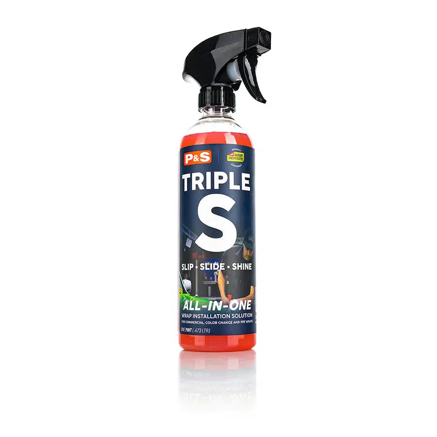 P&amp;S Triple S All-In-One wrap Install Solution-P&amp;S Detail Products-473ml-Detailing Shed