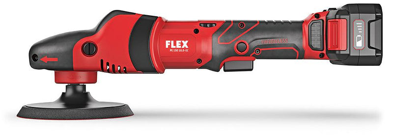 FLEX PE-150-18EC Cordless rotary polisher - Skin Only-FLEX AU-PE-150-18EC Skin Only-Detailing Shed