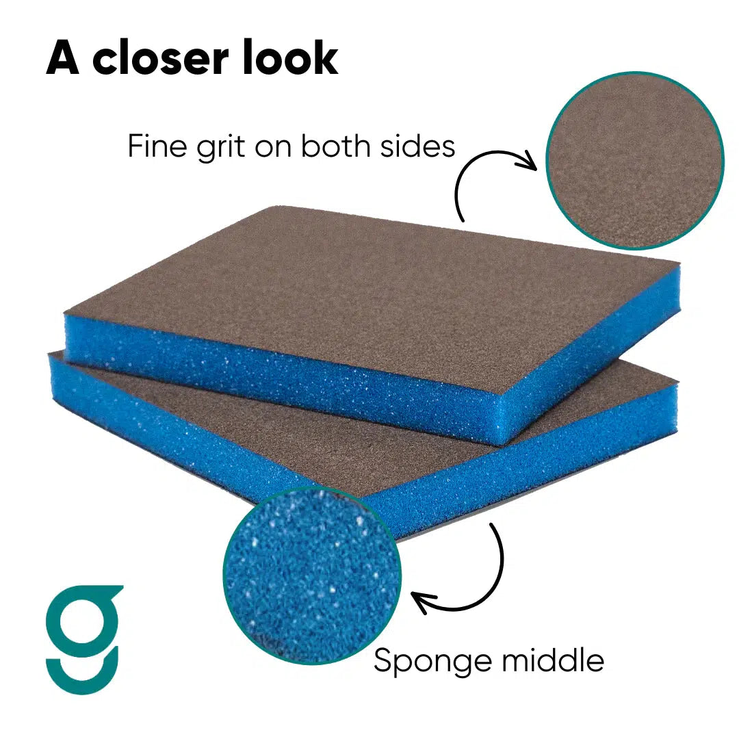 Geist Double Sided Sanding &amp; Finishing Pads | Pack of 2-cleaner-Geist-Detailing Shed