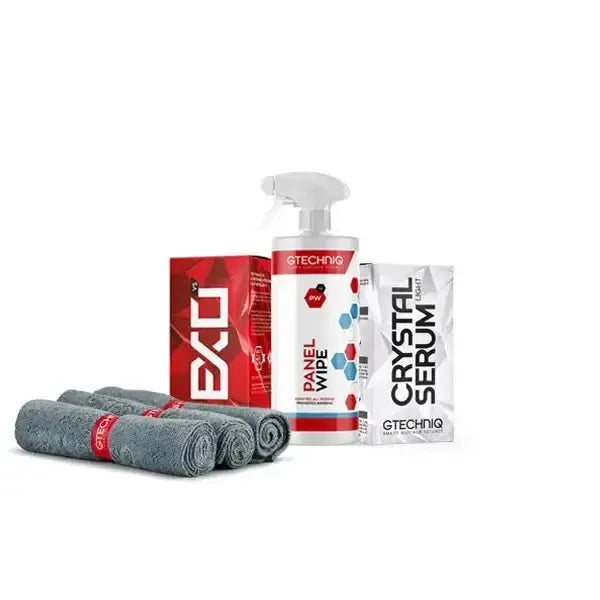 GTECHNIQ Crystal Serum Light + EXOv5 – Application Kit-Ceramic Coating-Bundle-Detailing Shed