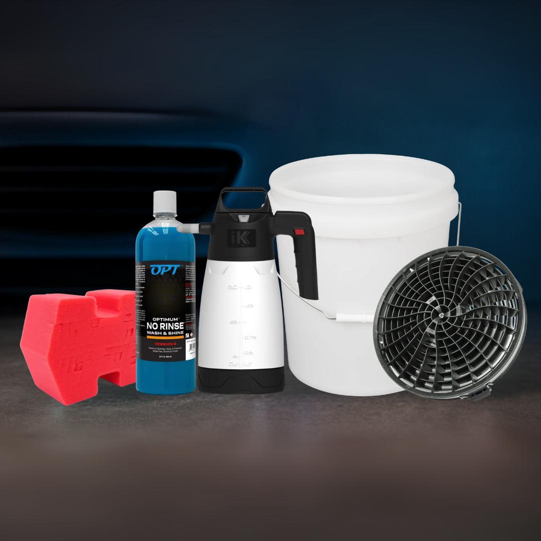 Optimum No Rinse Wash & Shine ONR V6 Complete Kit-Waterless Wash-Fast Bundle-Detailing Shed