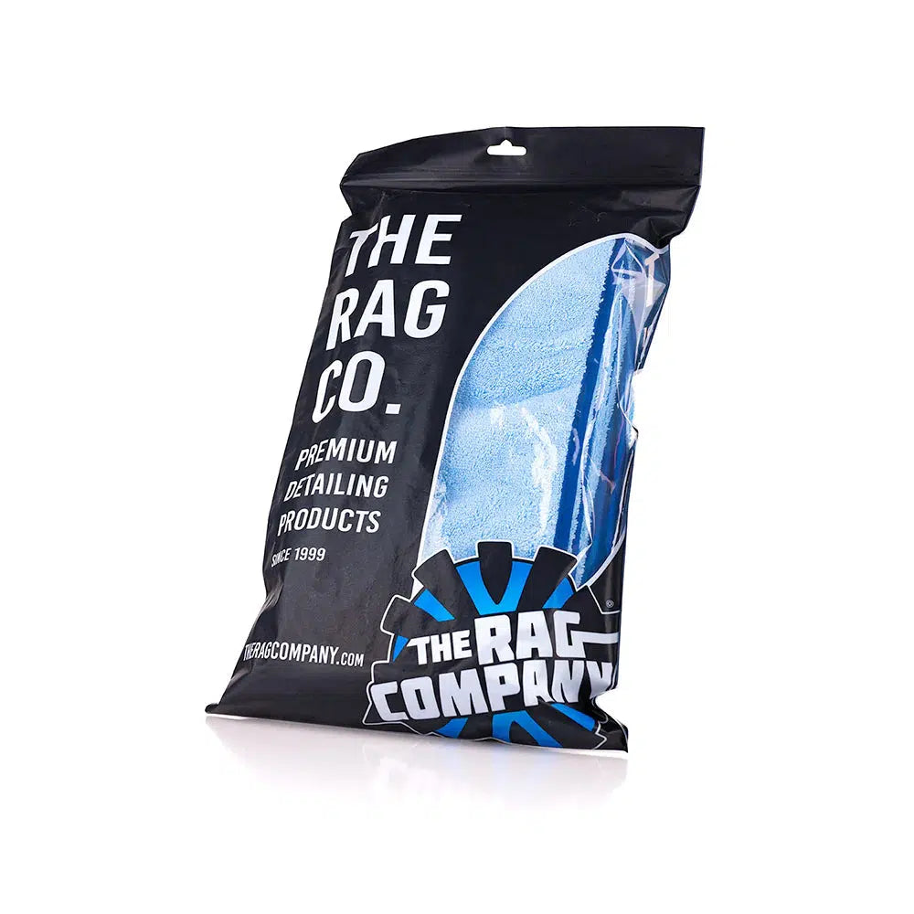 The Rag Company The Blue Collar (Metal polishing- Dusting- Interior plastics)-Drying Towel-The Rag Company-Light Blue-6 x Pack-16x24 (41cx61cm)-Detailing Shed