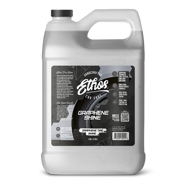 Ethos Graphene Tire Shine-Tyre Dressing and Sealants-ETHOS-3.8L-Detailing Shed