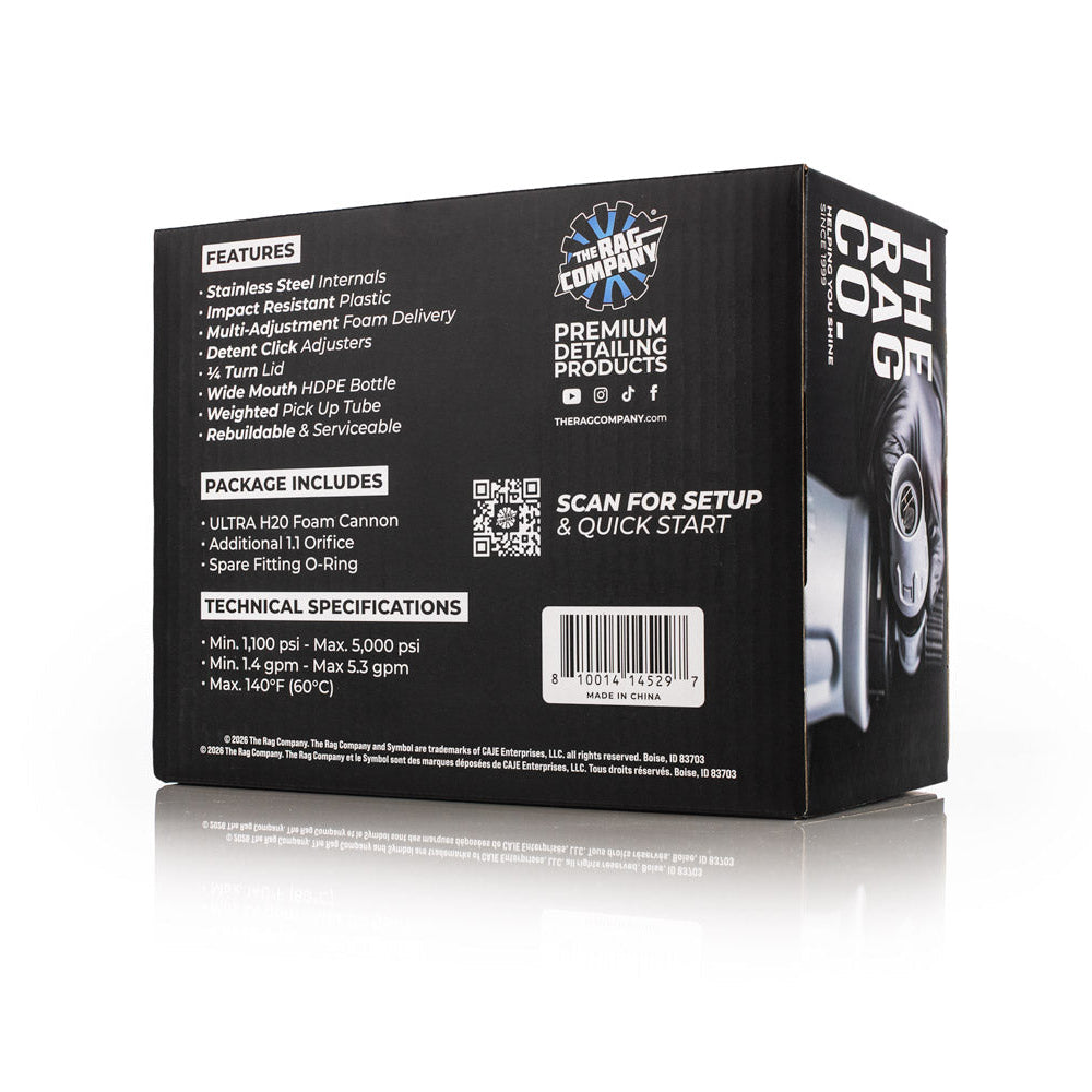 The Rag Company Ultra H20 Foam Cannon