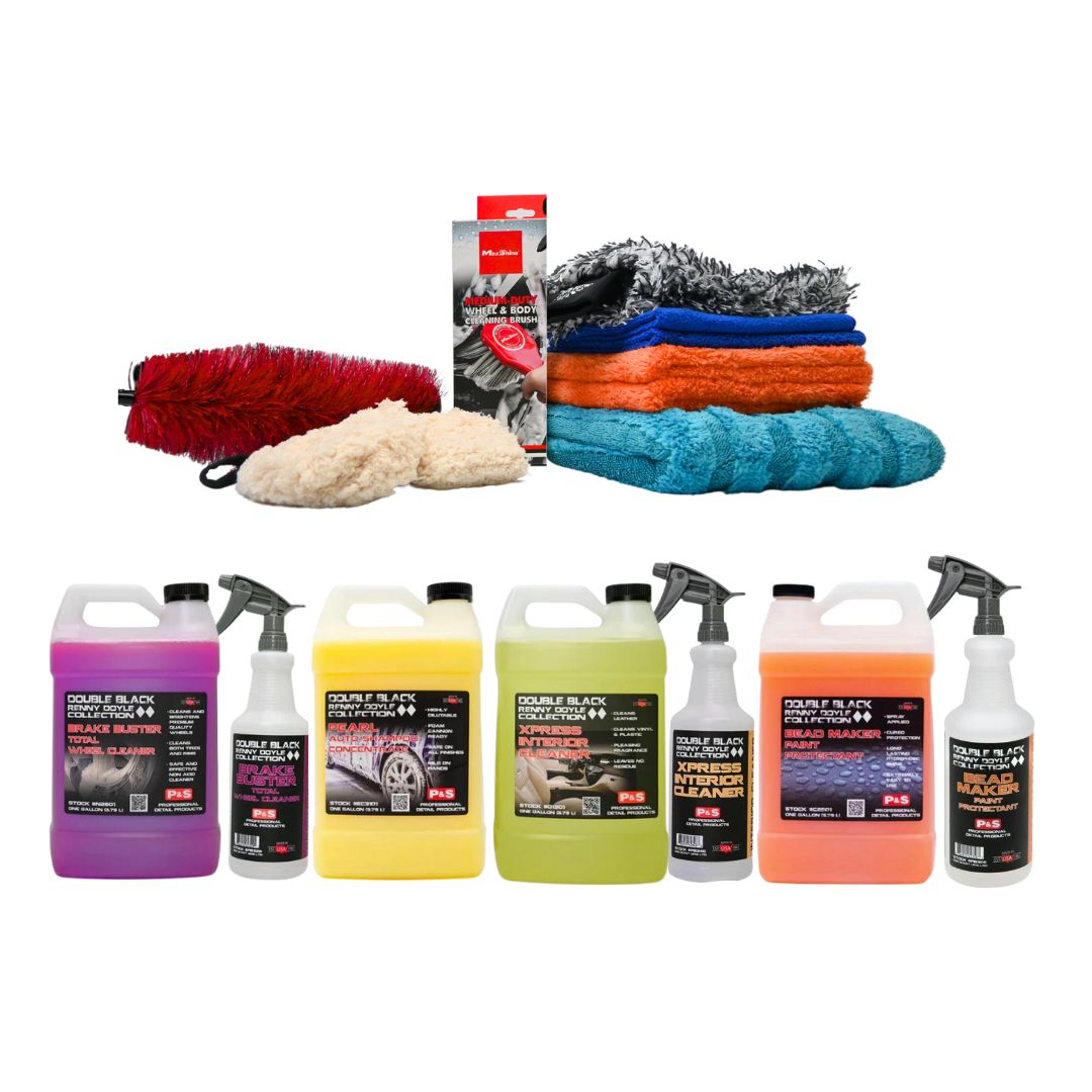 P&amp;S Complete Starter Bundle-Bundle-P&amp;S Detail Products-3.8L + 1L Empty Spray Bottle-Detailing Shed