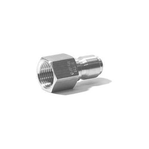 MTM HYDRO STAINLESS STEEL 3/8&quot; QC FEMALE PLUG-Pressure washer Parts-MTM Hydro-Quick Connect PLUG 3/8-Detailing Shed