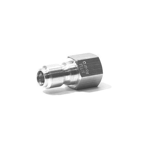 MTM HYDRO STAINLESS STEEL 3/8&quot; QC FEMALE PLUG-Pressure washer Parts-MTM Hydro-Quick Connect PLUG 3/8-Detailing Shed