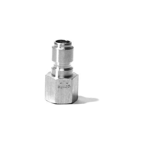 MTM HYDRO STAINLESS STEEL 3/8&quot; QC FEMALE PLUG-Pressure washer Parts-MTM Hydro-Quick Connect PLUG 3/8-Detailing Shed