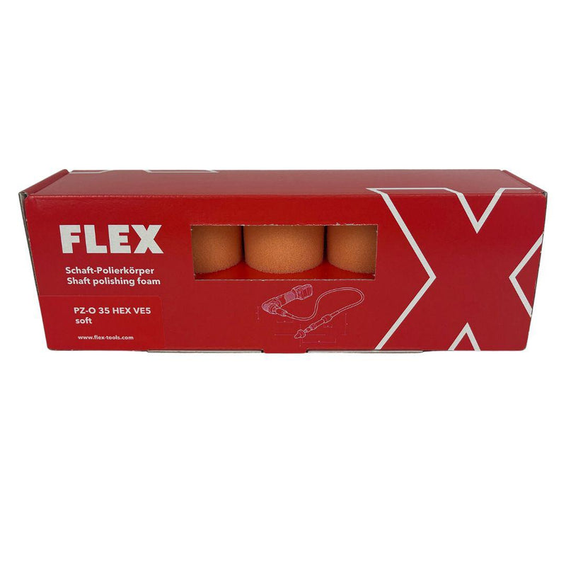 FLEX Polishing Sponge for FS140 Flexible Shaft Polisher - 5 Pack-FLEX Polishers - Germany-Detailing Shed