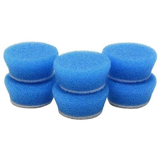 Buff and Shine Uro-Tec™ - Coarse Blue Heavy Cutting Foam Pad-POLISHING PAD-Buff and Shine-1 Inch (6 Pack)-Detailing Shed