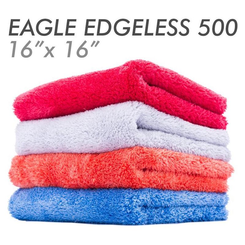 10B The Rag Company EAGLE EDGELESS 500 40cm X 40cm MICROFIBER TOWEL-MicroFibre-The Rag Company-Detailing Shed