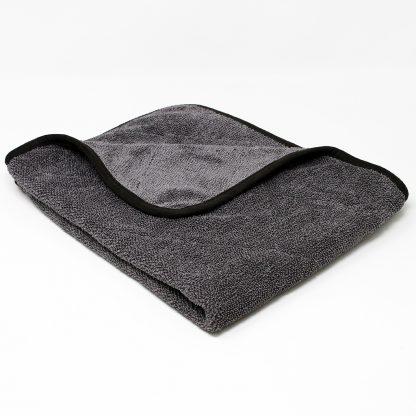 14i The Rag Company THE DOUBLE TWISTRESS 20 X 24 PREMIUM KOREAN TWIST LOOP TOWEL (50cm x 60cm)-Drying Towel-The Rag Company-Medium 20 x 24 Inches (51 cm x 61 cm)-Black-Detailing Shed