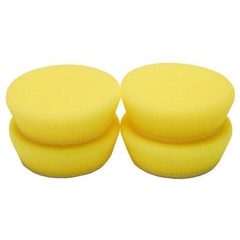 Buff and Shine Uro-Tec Yellow Polishing/finishing Foam Pad-POLISHING PAD-Buff and Shine-2 Inch (4 Pack)-Detailing Shed