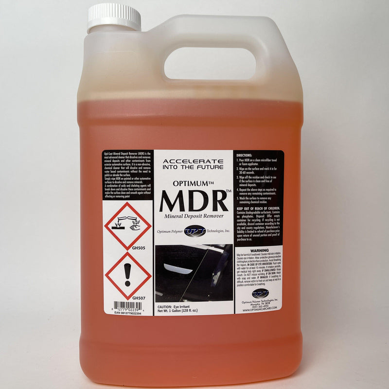 Optimum MDR Mineral Deposit Remover 236ml/946ml/3.8L-Optimum-3.8L-Detailing Shed