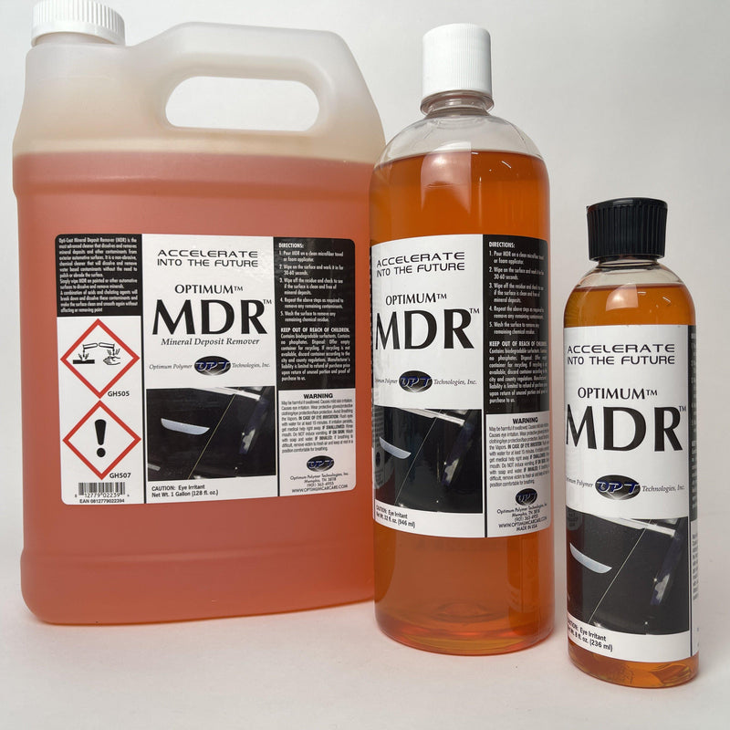 Optimum MDR Mineral Deposit Remover 236ml/946ml/3.8L-Optimum-Detailing Shed