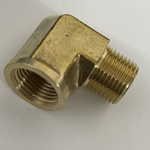 DS Hose reel brass fitting 3/8 to 3/8 Male to Female 90 Degree-Detailing Shed-Detailing Shed
